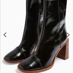 FLASHSALE New Topshop HOMERUN Booties Real Leather